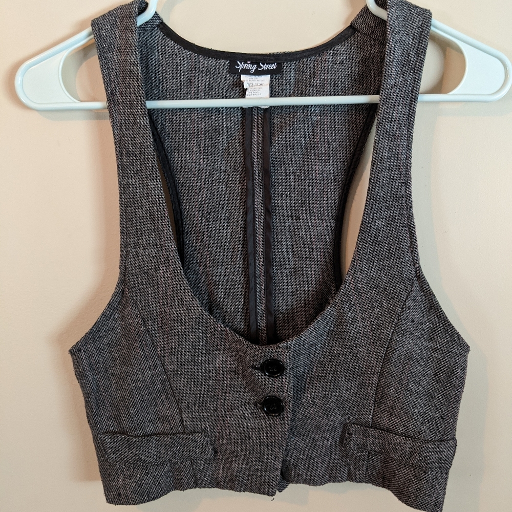 Spring street vest super cute!